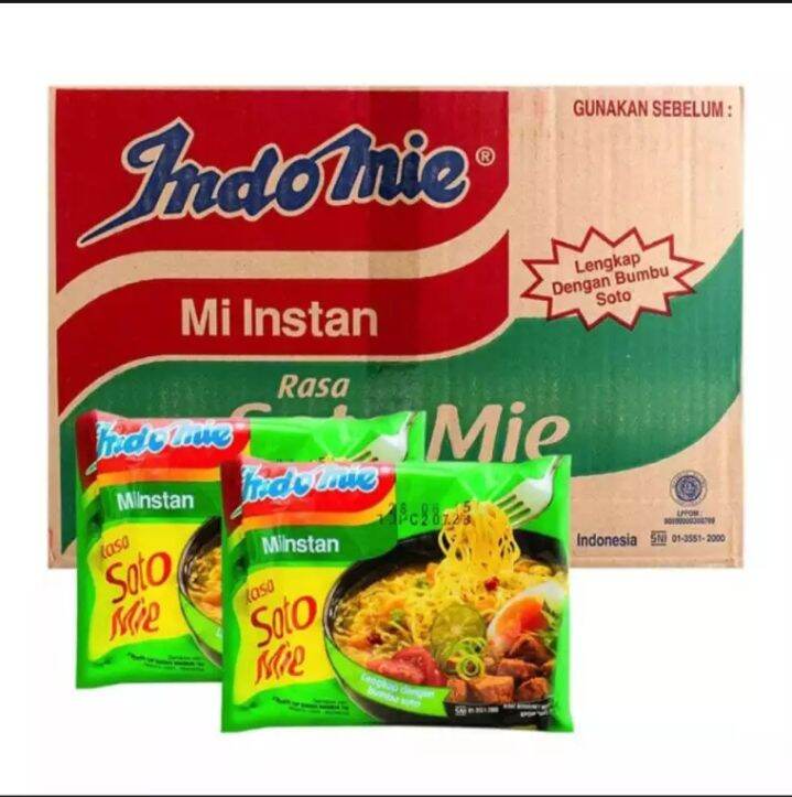 Mie Indomie Rasa Soto (1 Dus 40pcs) murah nampol | Lazada Indonesia