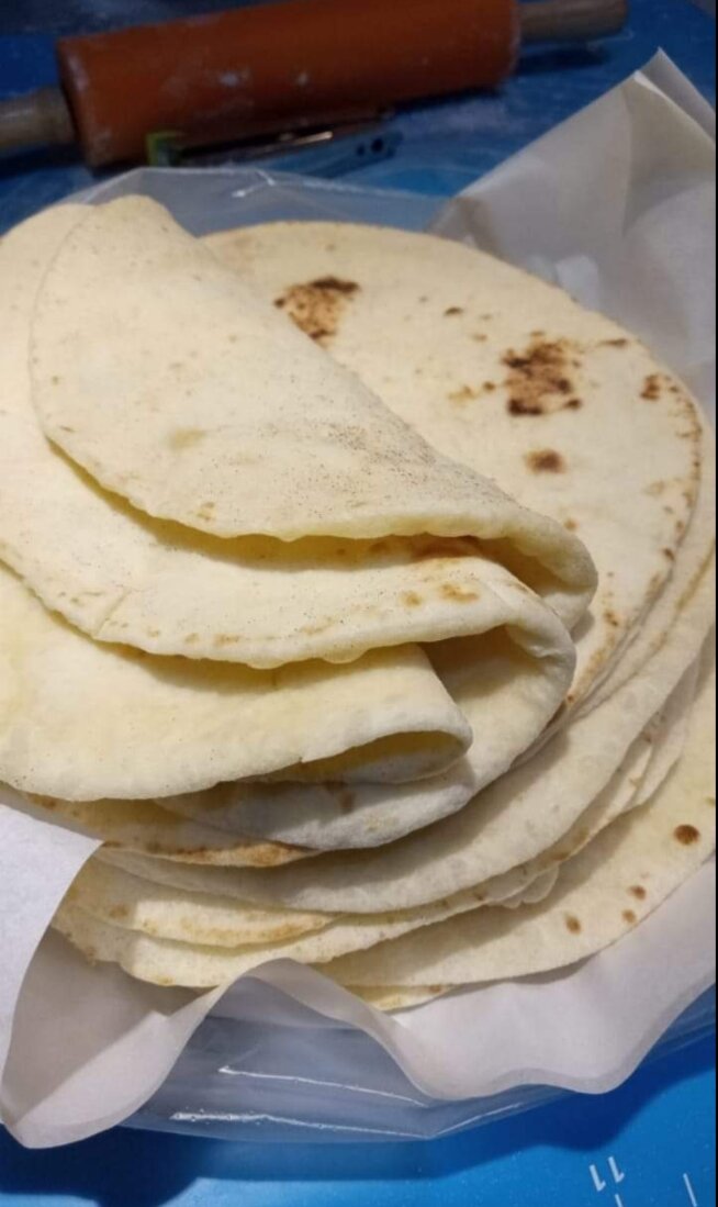 Bisa COD khubus / roti arab (5 lembar) setiap hari produksi baru ...