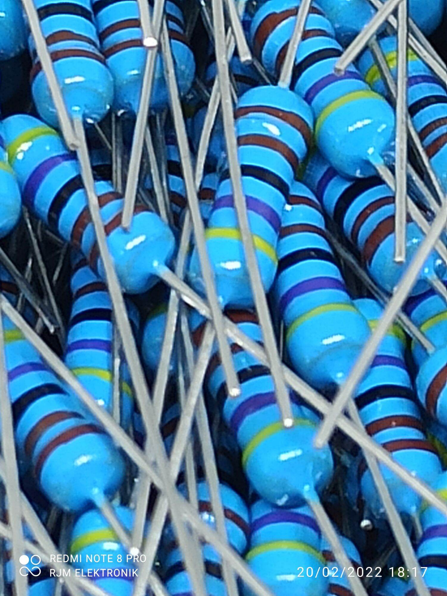 10 pcs resistor 1/2w 4k7 | Lazada Indonesia