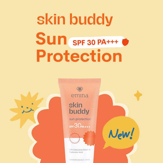 Emina Skin Buddy Sunscreen Sun Protection SPF 30 PA+++ 60 ML Lazada
