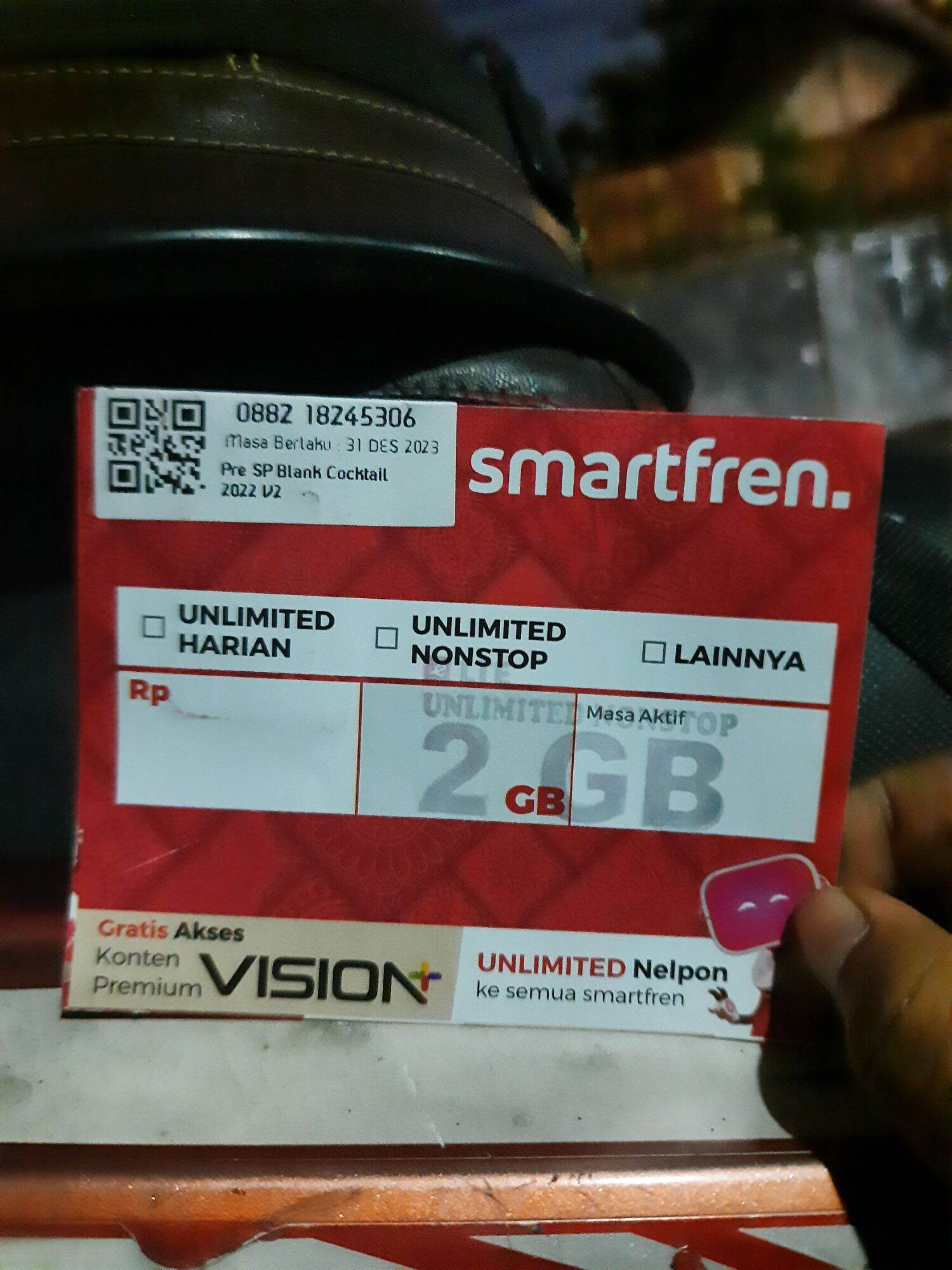 TERMURAH! SMARTFREN UNLIMITED NONSTOP 2GB, 3GB, 6GB Dan Maxi 56 GB Harga 34,500 rupiah*Gratis Ongkir