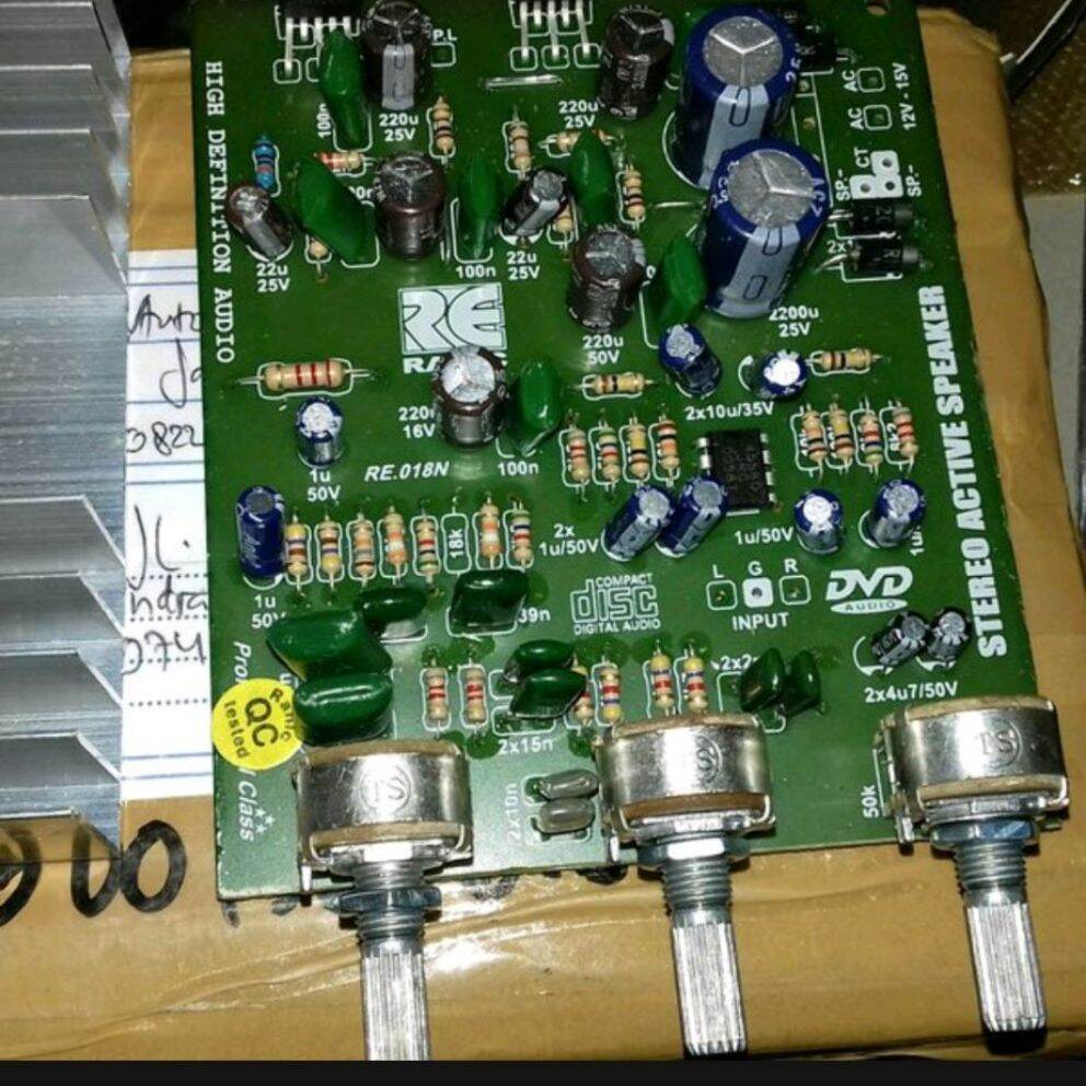 kit Rangkaian amplifier speaker aktif TDa 2030 stereo | Lazada Indonesia
