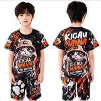 SETELAN JERSEY ANAK MOTIF KM KICAU MANIA UMUR 6BULAN SAMPAI 15TAHUN COD