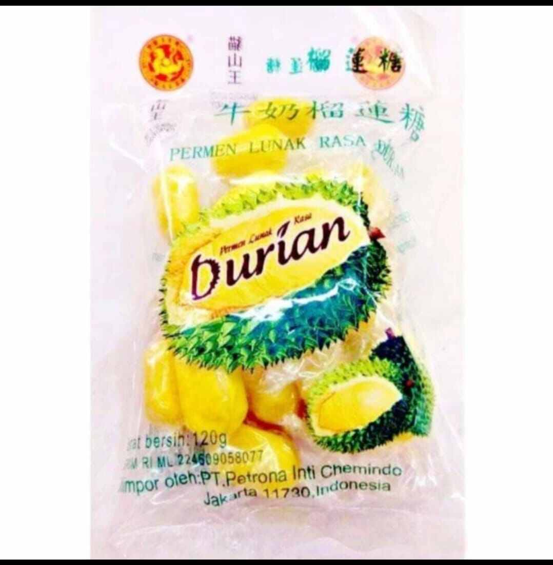 Permen lunak Rasa Durian Musang King Candy 120 gram Lazada Indonesia