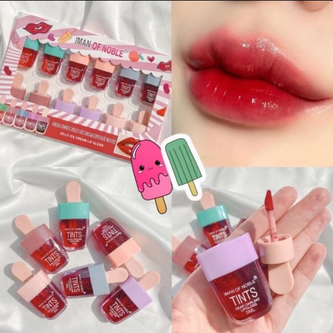 Lip Tint Liptint Jelly ice Cream Iman Of Noble Lazada Indonesia