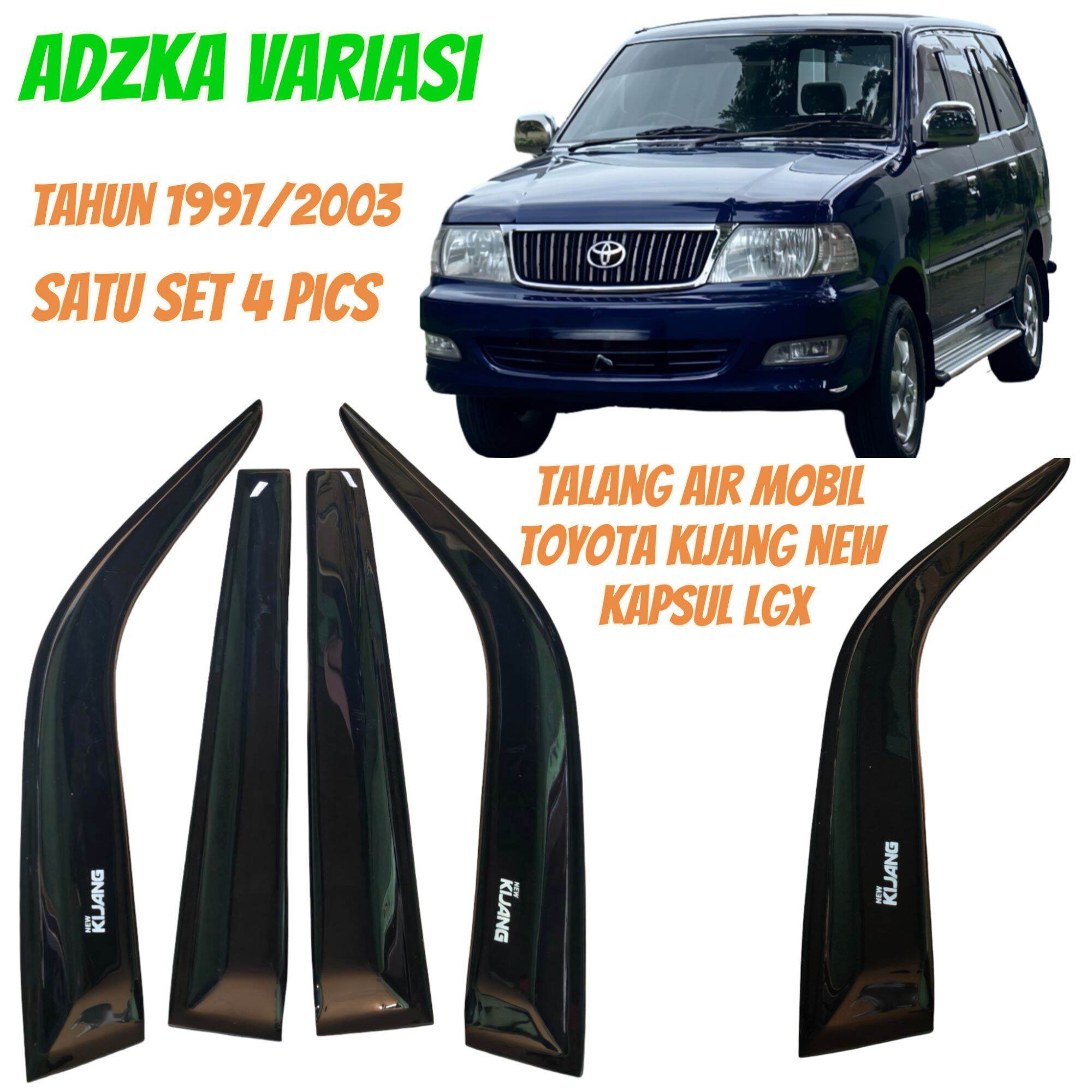Toyota Kijang New Capsule Lgx Sgx Slim Standard Model Car Water Gutter, Year 1997/2003 Harga  110,000 Ringgit*Penghantaran Percuma