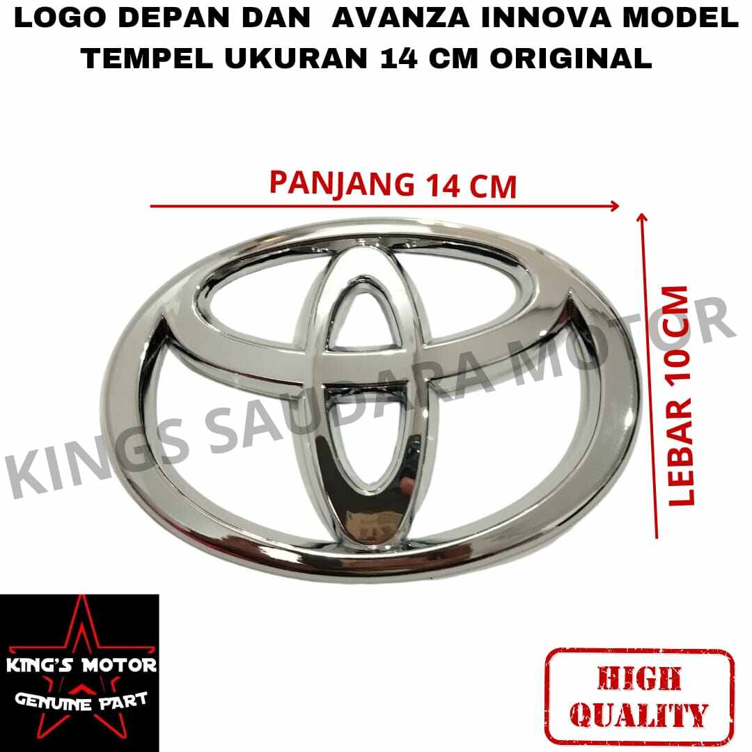 Logo Depan Atau Belakang Ukuran 14 Cm Termurah Best Seller Harga 27,500 rupiah*Gratis Ongkir