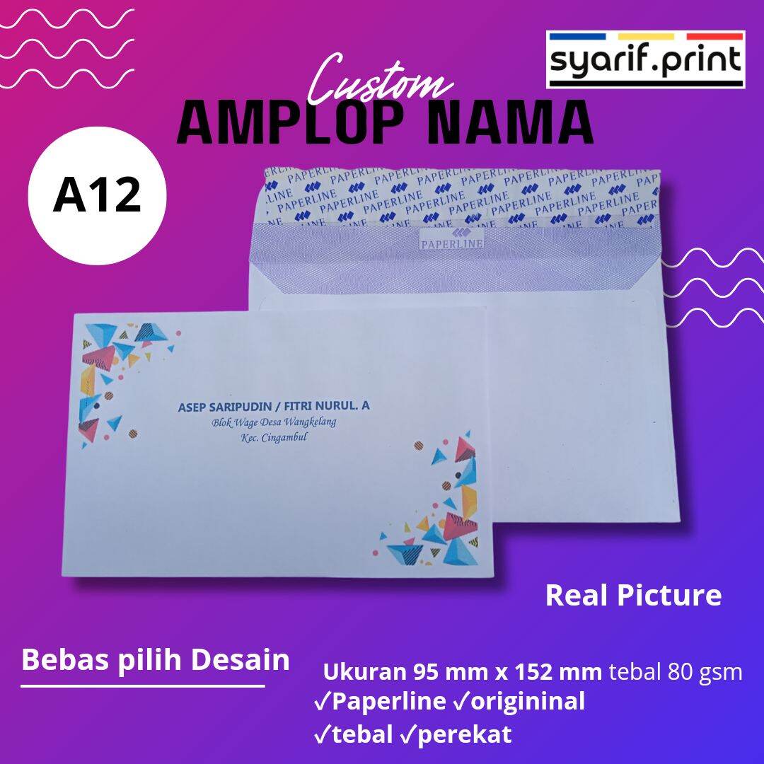50 pcs Amplop Kondangan / Amplop Angpau / Amplop Hajatan kertas putih ...