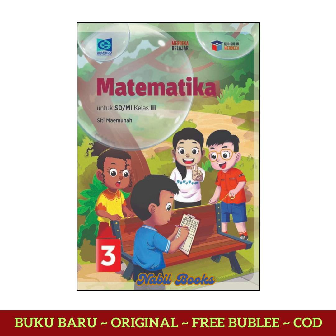 Buku Paket Matematika SD Kelas 1 2 3 4 5 6 Kurikulum Merdeka Penerbit ...