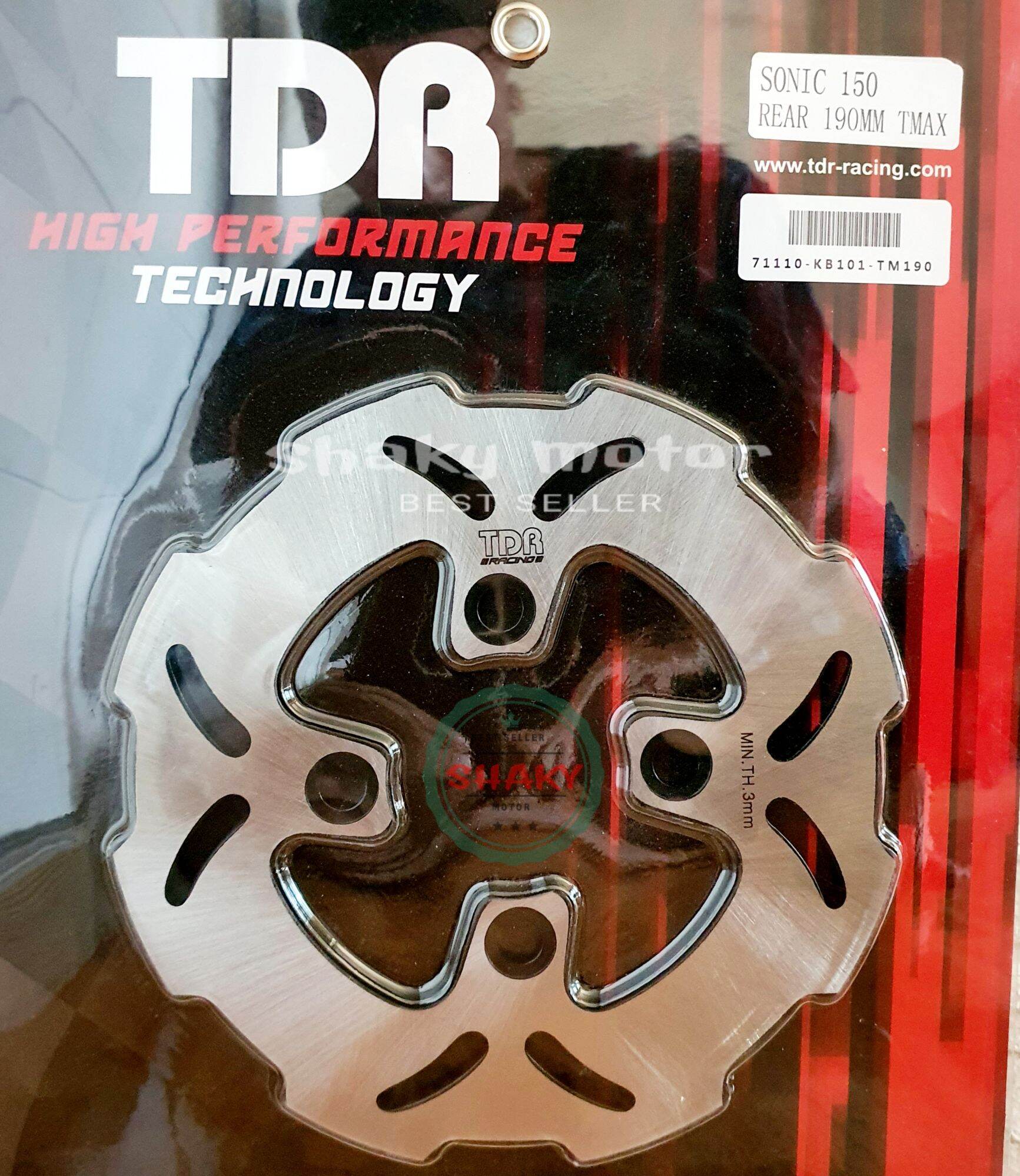 PIRINGAN CAKRAM SONIC 150 DEPAN &BELAKANG SONIC 150 TDR Racing Disc