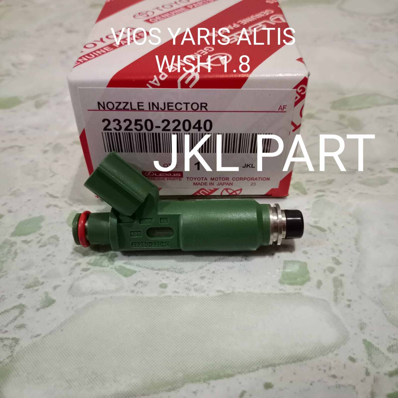 NOZZLE INJECTOR INJEKTOR VIOS YARIS LIMO VVTI ALTIS WISH 1.8 12 HOLE