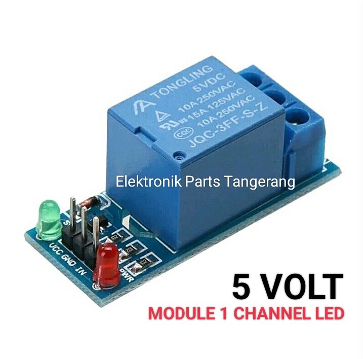 MODULE 1 CHANNEL LED 5 VOLT RELAY MODULE 1 CHANNEL LED RELAY MODUL 1