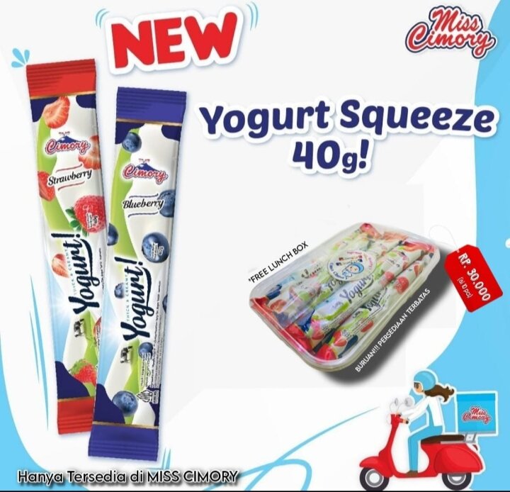 CIMORY YOGURT STICK 2PAK ISI 20PC FREE LUNCH BOX Lazada Indonesia