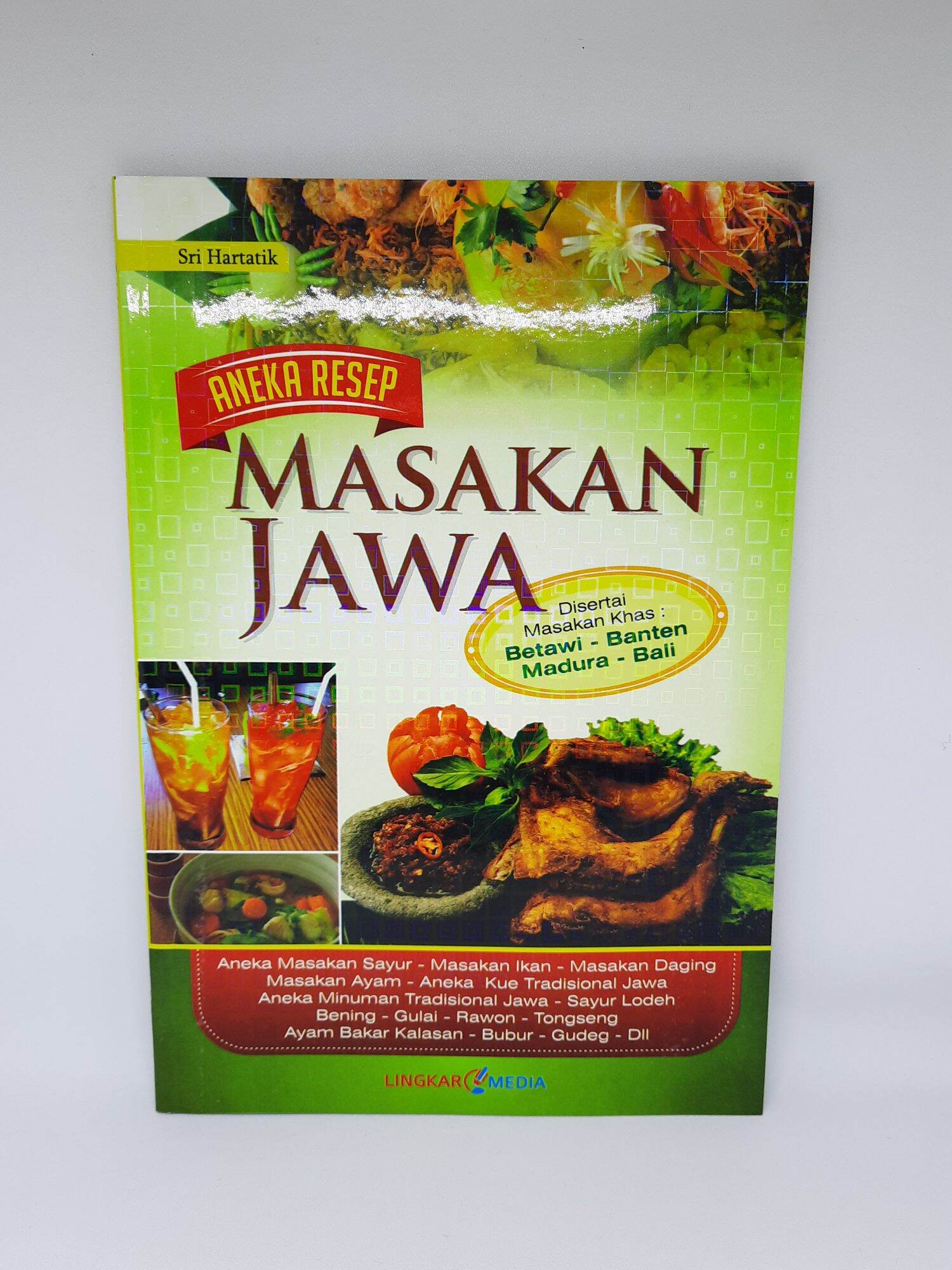 Buku Aneka Resep Masakan Jawa Disertai Masakan Khas BetawiBanten