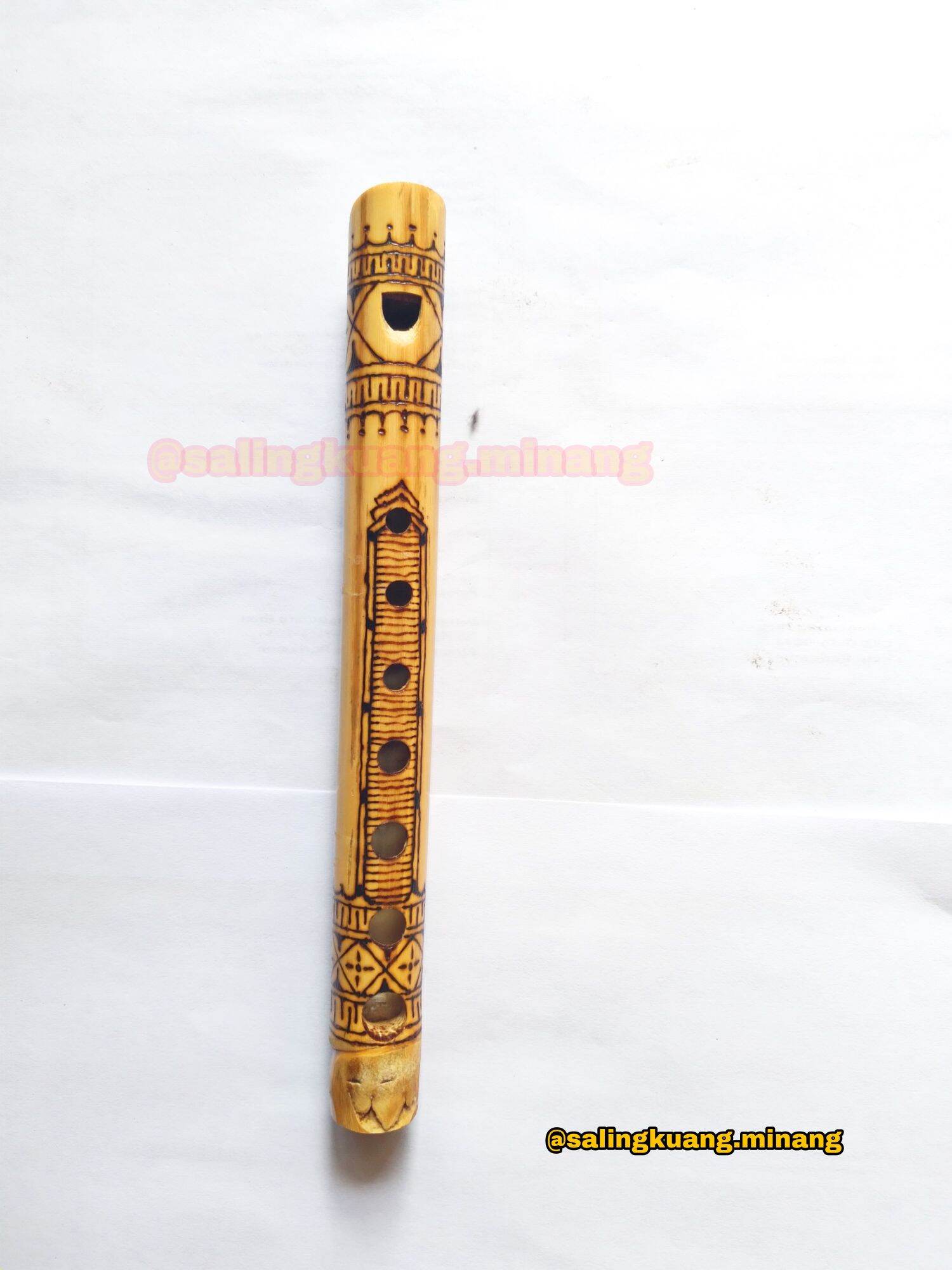Suling bambu BANSI Minang nada C tinggi | Lazada Indonesia