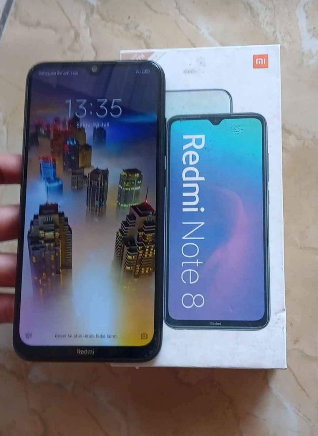 second Xiaomi redmi note 8 6 128 lengkap normal Harga  1,995,000 Ringgit*Penghantaran Percuma