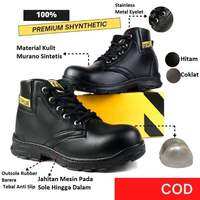 sepatu safety kerja pria ujung besi / sepatu safety ujung besi tali / sepatu septy tali pria / sepatu safety kerja proyek / sepatu septi proyekan / sepatu safety pria ujung besi