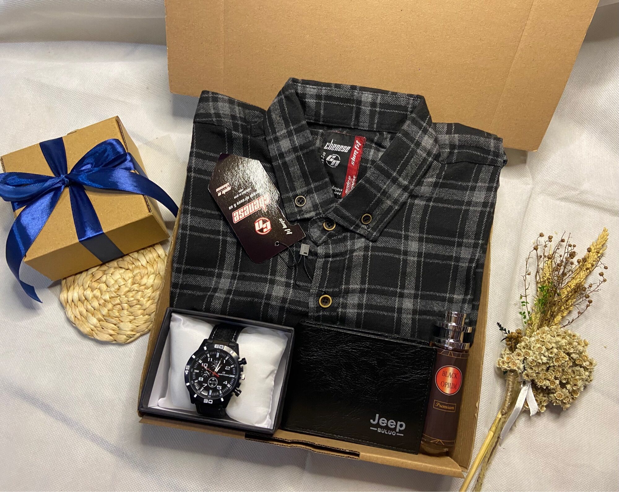 SPECIAL hadiah box HAMPERS KEMEJA COWOK / Hampers kado ulang tahun cowok