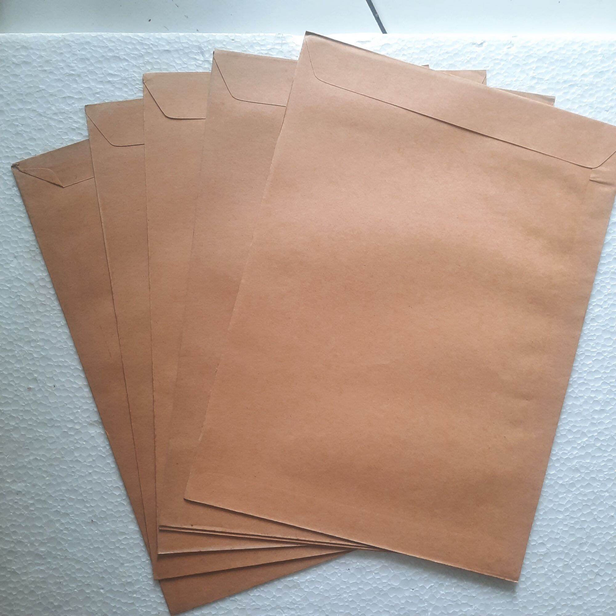 1 Pak Amplop Coklat Ukuran A4