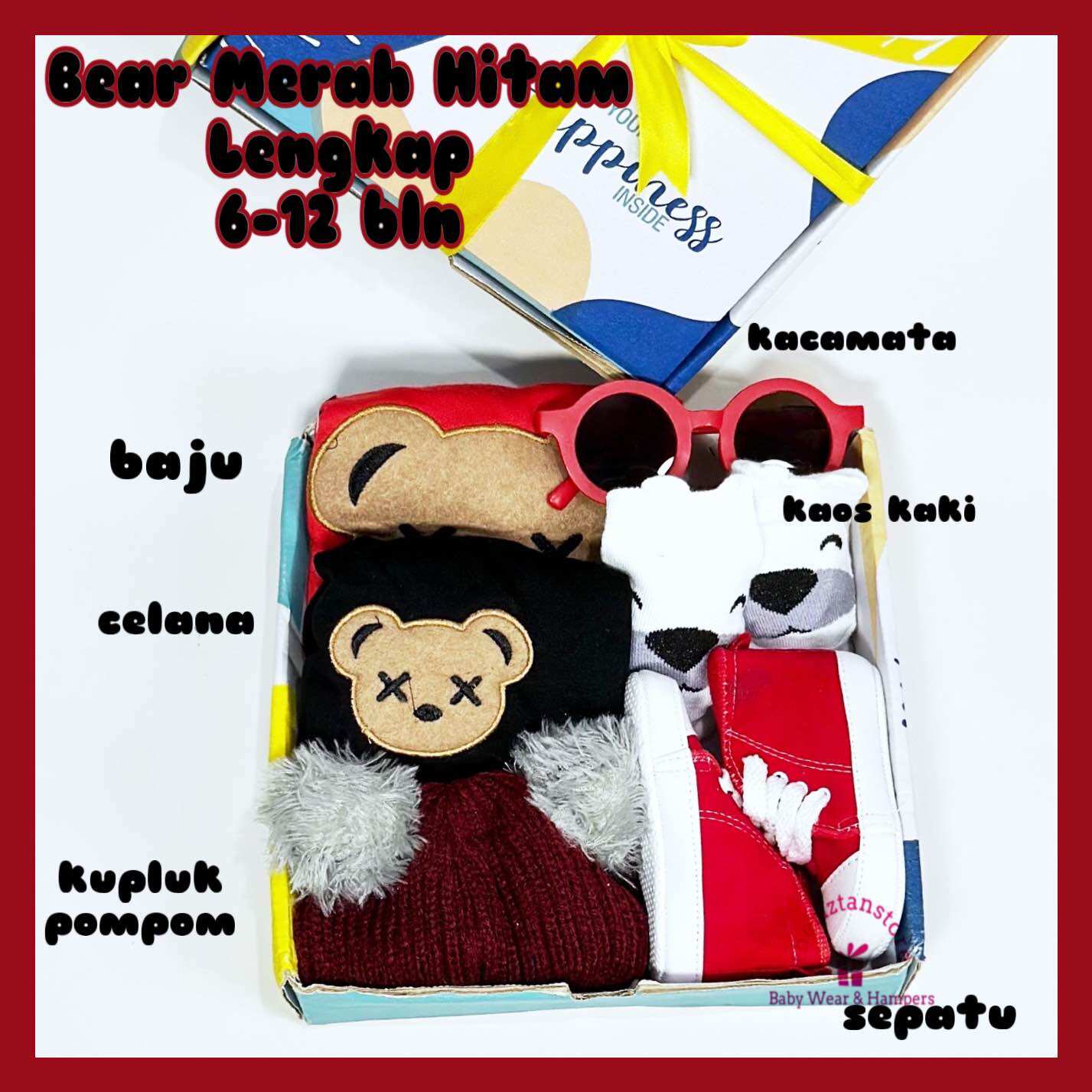 Hampers Bayi Setelan Cowok Cewek Kado Lahiran Bayi Cowok Cewek Hampers Baby Premium Baby Gift Set Kado Newborn