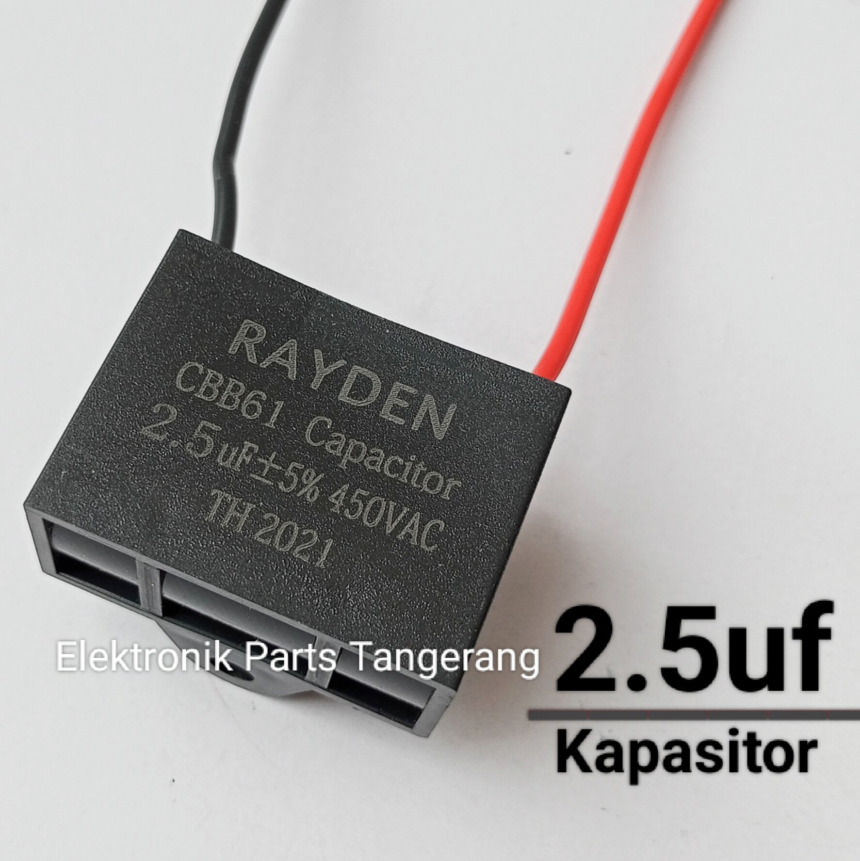 KAPASITOR KIPAS ANGIN 2.5UF 450V KAPASITOR 2.5UF KAPASITOR KIPAS 2.5UF