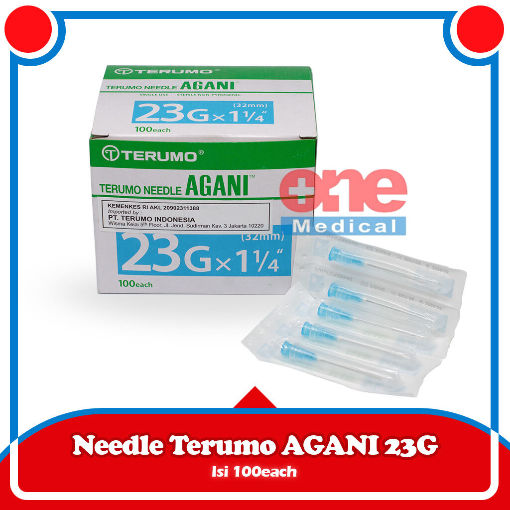 Needle Terumo AGANI 23G | Lazada Indonesia