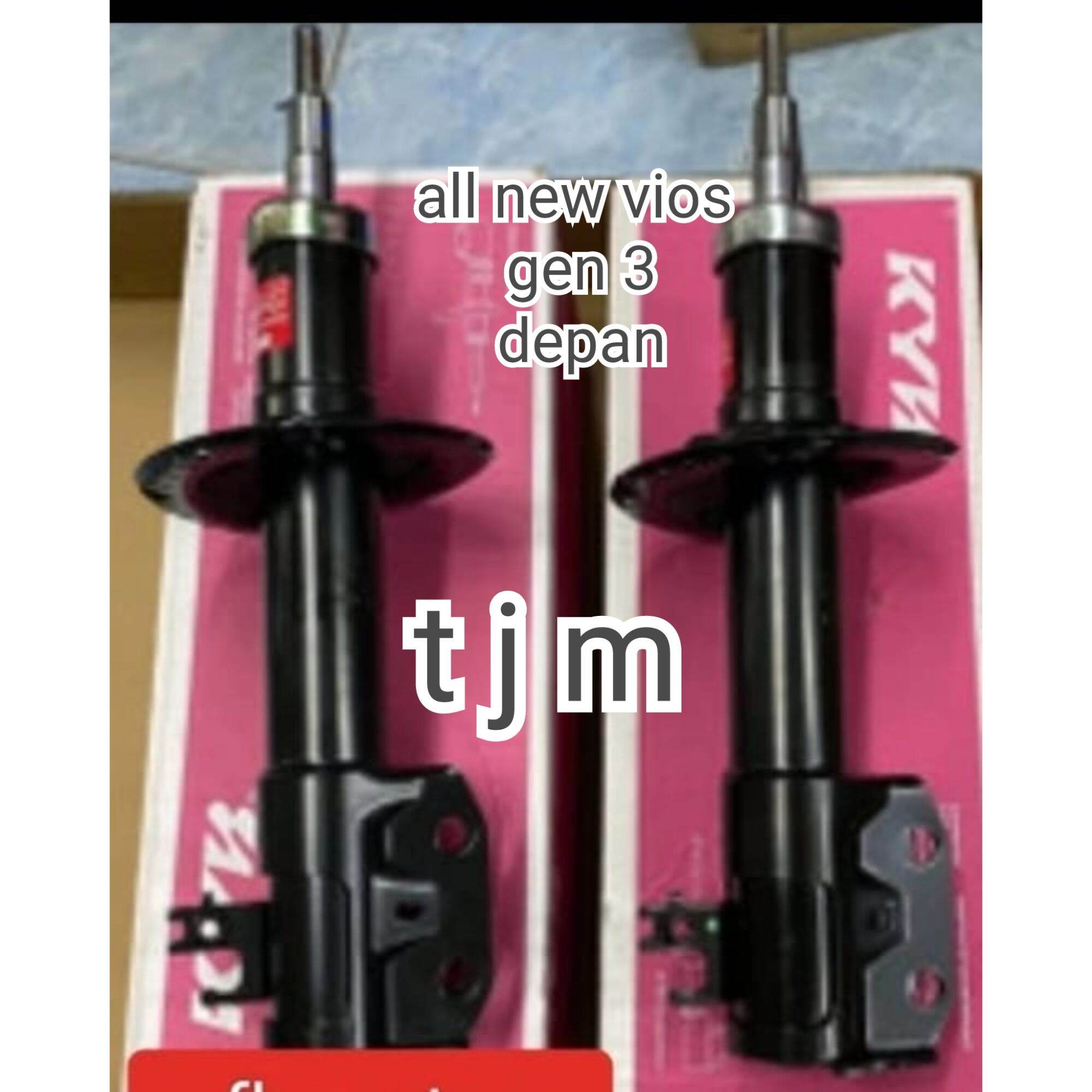 Shockbreaker shock absorber all new vios gen 3 depan merk Kayaba Excel G harga 1 pasang kanan & kiri Harga 800,000 rupiah*Gratis Ongkir
