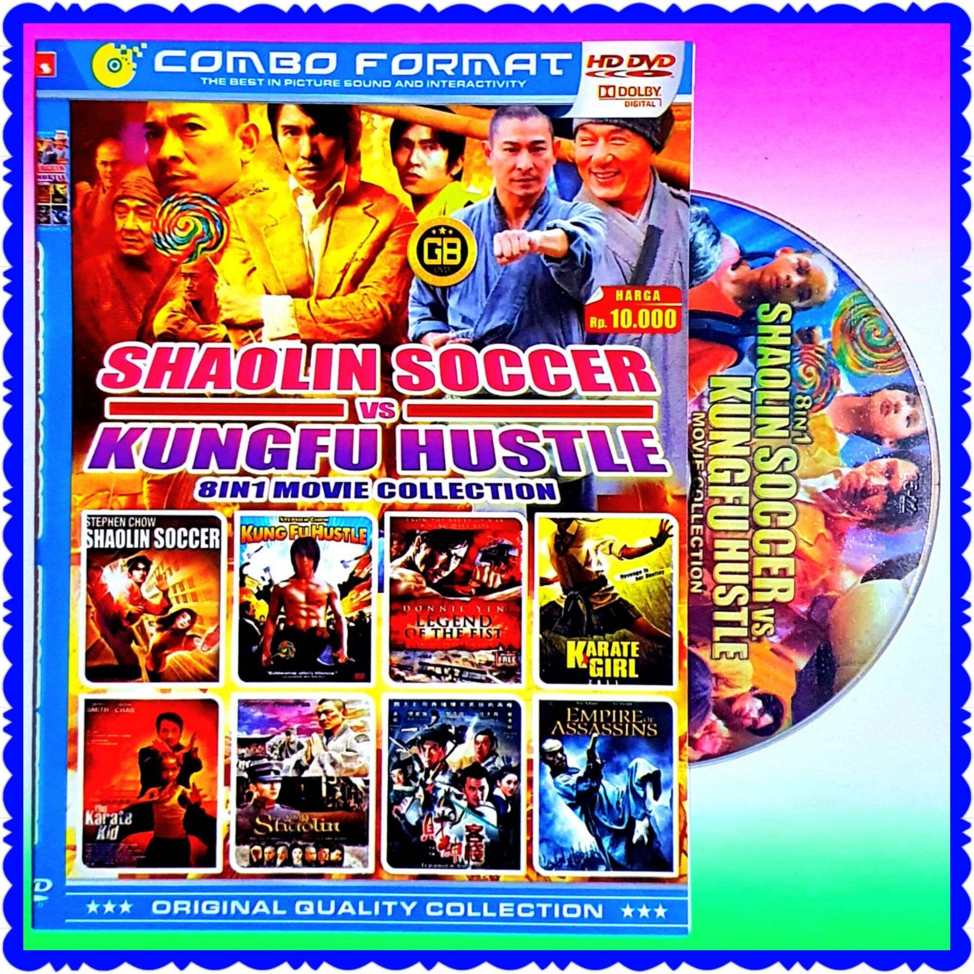 KASET DVD KOLEKSI CAMPURAN FILM SHAOLIN SOCCER-FILM KUNGFU HUSTLE-KASET