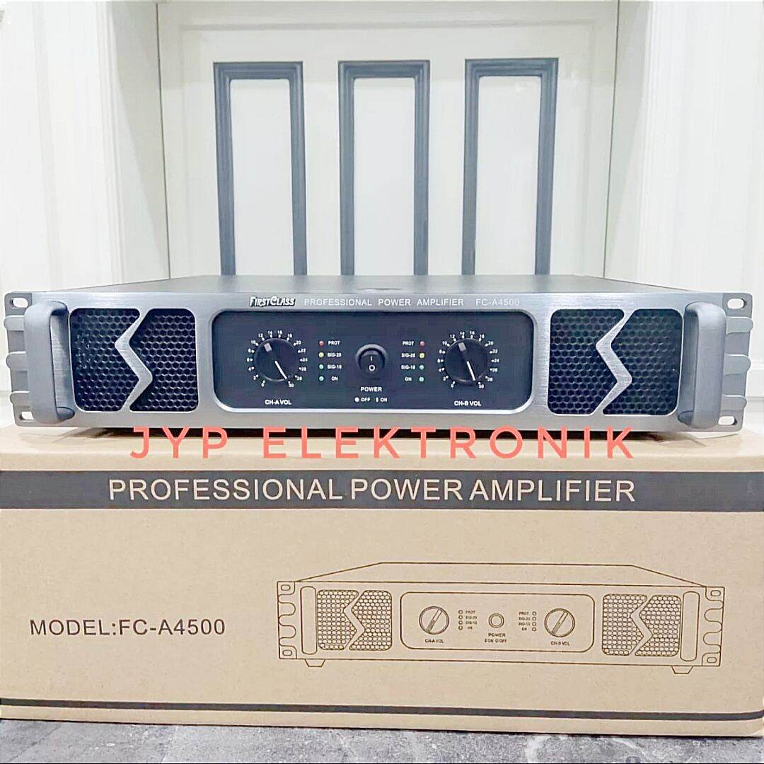 Power Amplifier Firstclass Fc A4500 1500x2 8Ohm Original | Lazada Indonesia