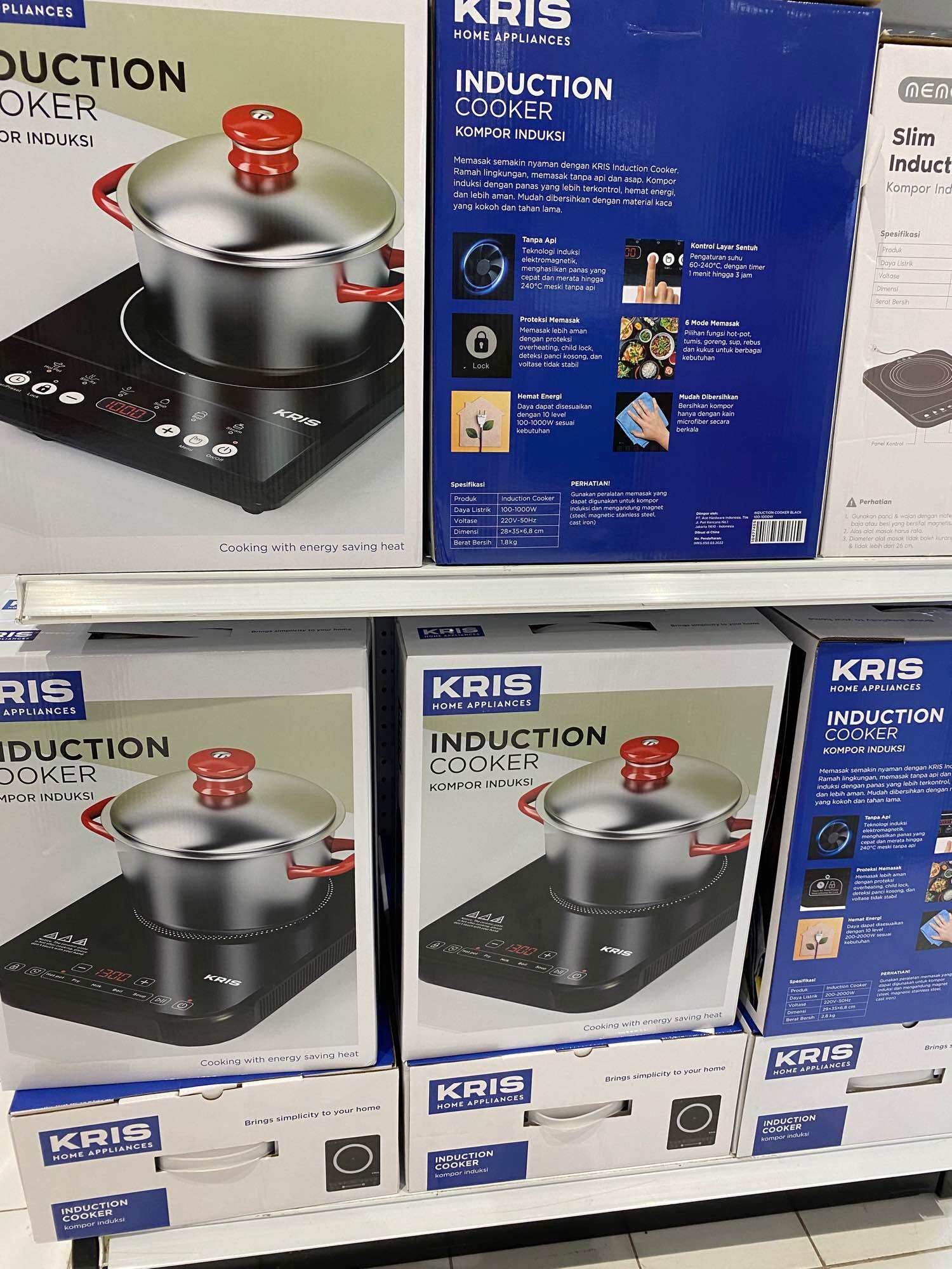 Kris deals induction cooker