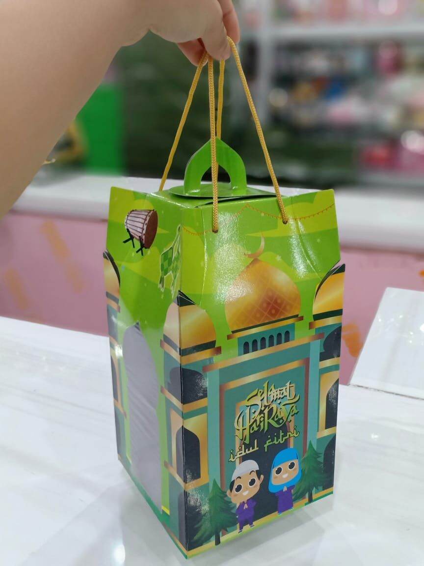 Box Hampers Lebaran 2021 Size 14x14x26 Kotak Kado Hadiah Idulfitri Set Terlaris Bhn Bgs Karton Kilat Lazada Indonesia