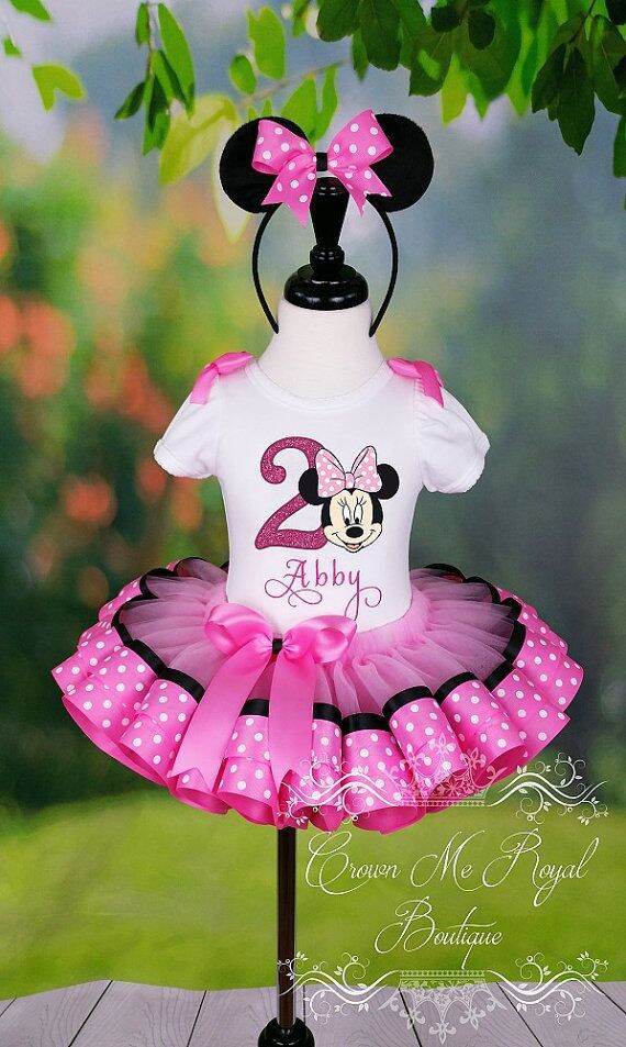 Set Dress Tutu Mickey Mouse premium 