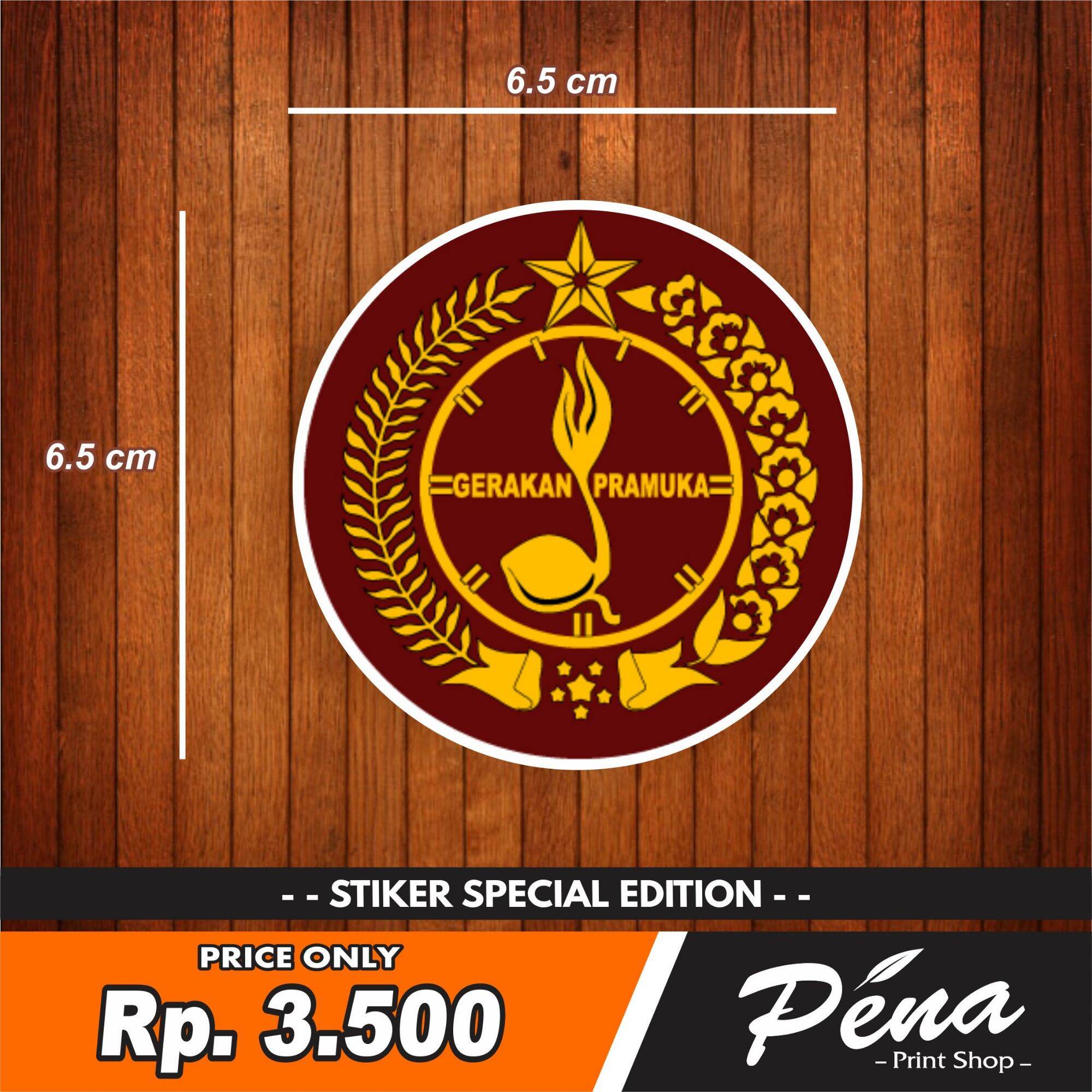 Sticker Stiker PRAMUKA Praja Muda Karana | Lazada Indonesia