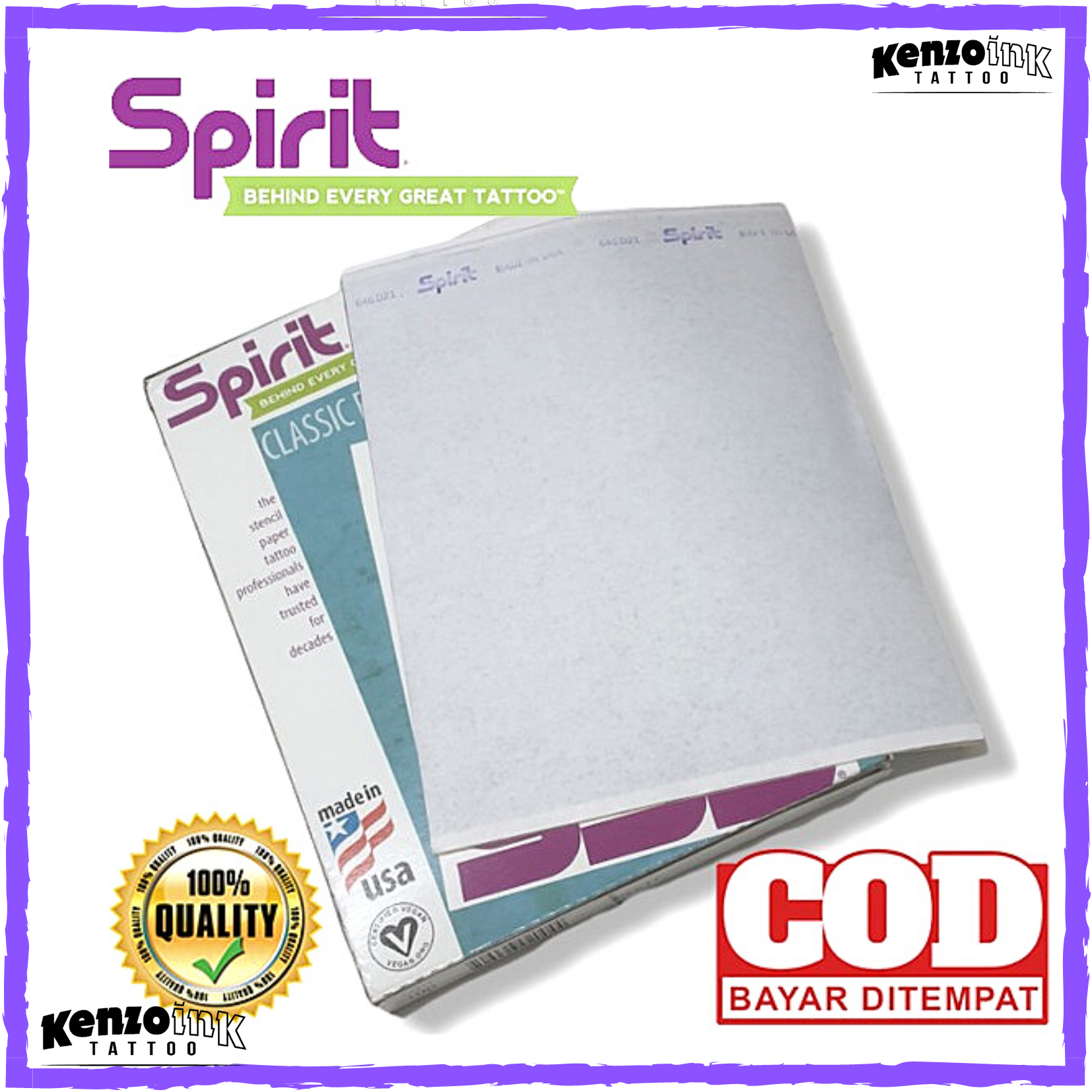  Spirit® Classic Freehand Transfer Paper - 100 Sheets