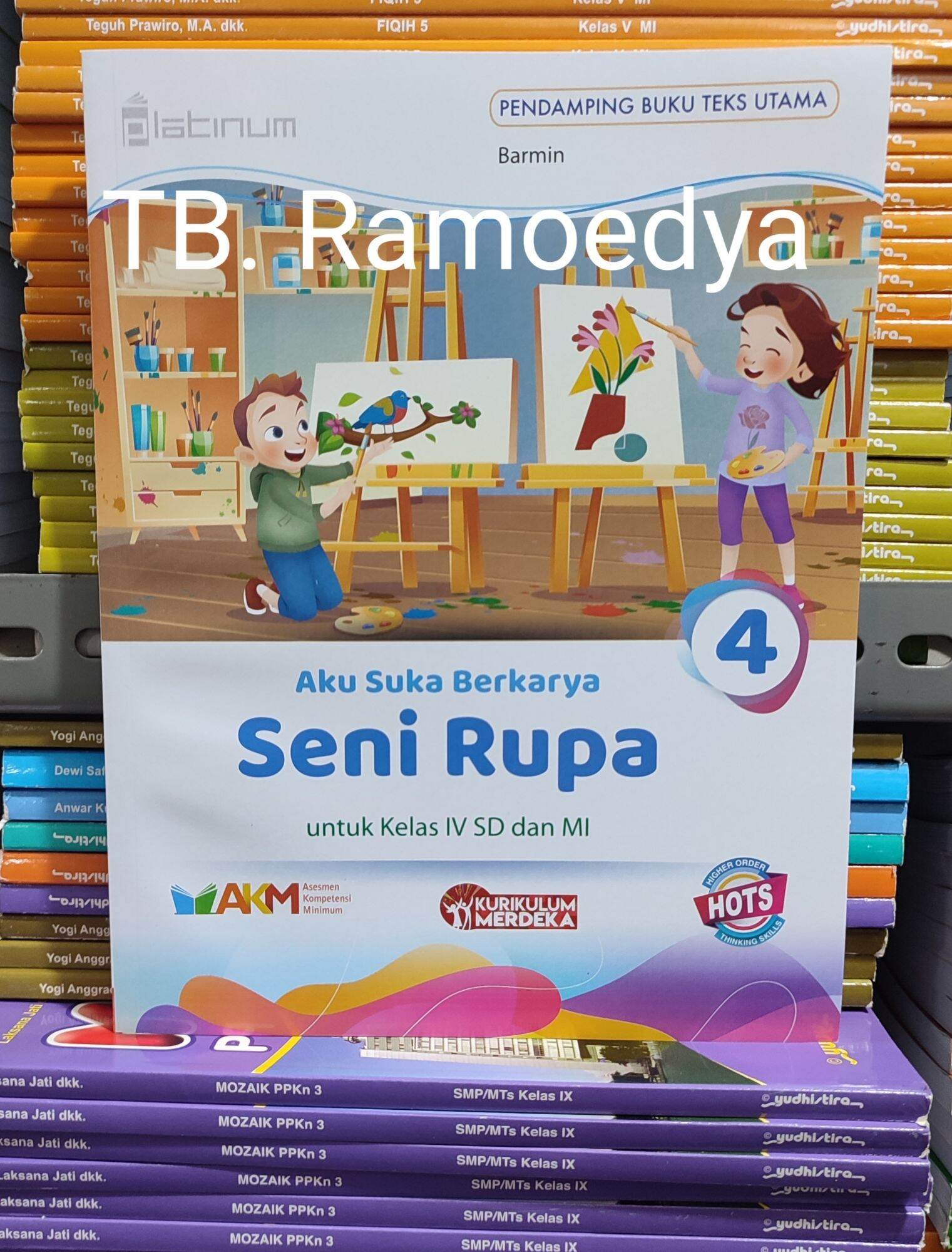 Buku Seni Rupa Untuk SD/MI Kelas IV Platinum Kurikulum Merdeka | Lazada ...