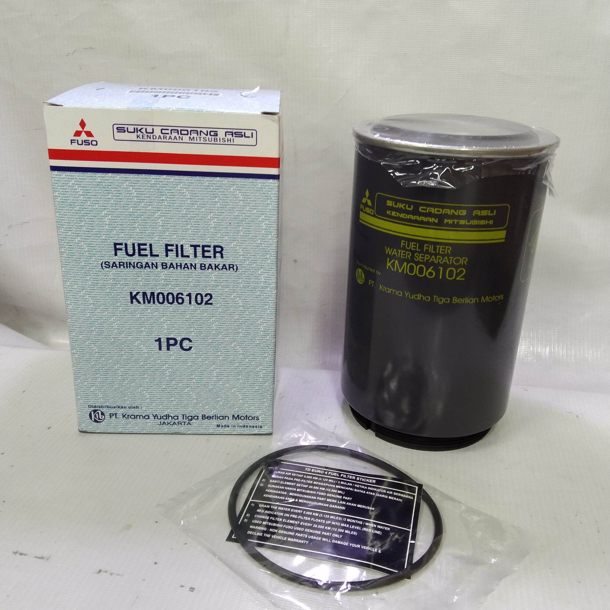 FILTER SOLAR NEW CANTER EURO 4 - KM006102 MITSUBISHI ORIGINAL PRE FUEL ...