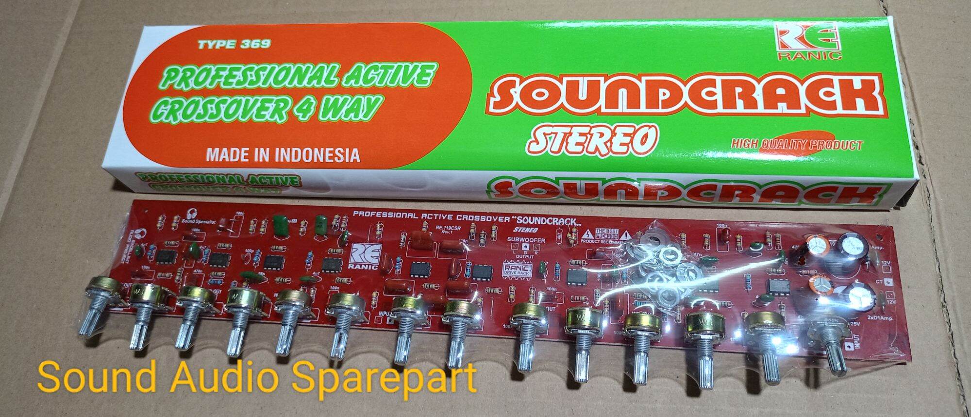 KIT AKTIF CROSSOVER 4 WAY SOUNDCRACK STEREO Lazada Indonesia