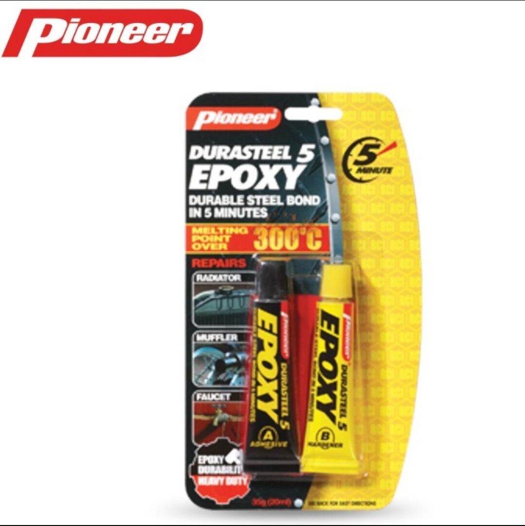 [[GRATIS ONGKIR]] Lem durasteel pioneer epoxy 35gr 15gr lem knalpot lem ...