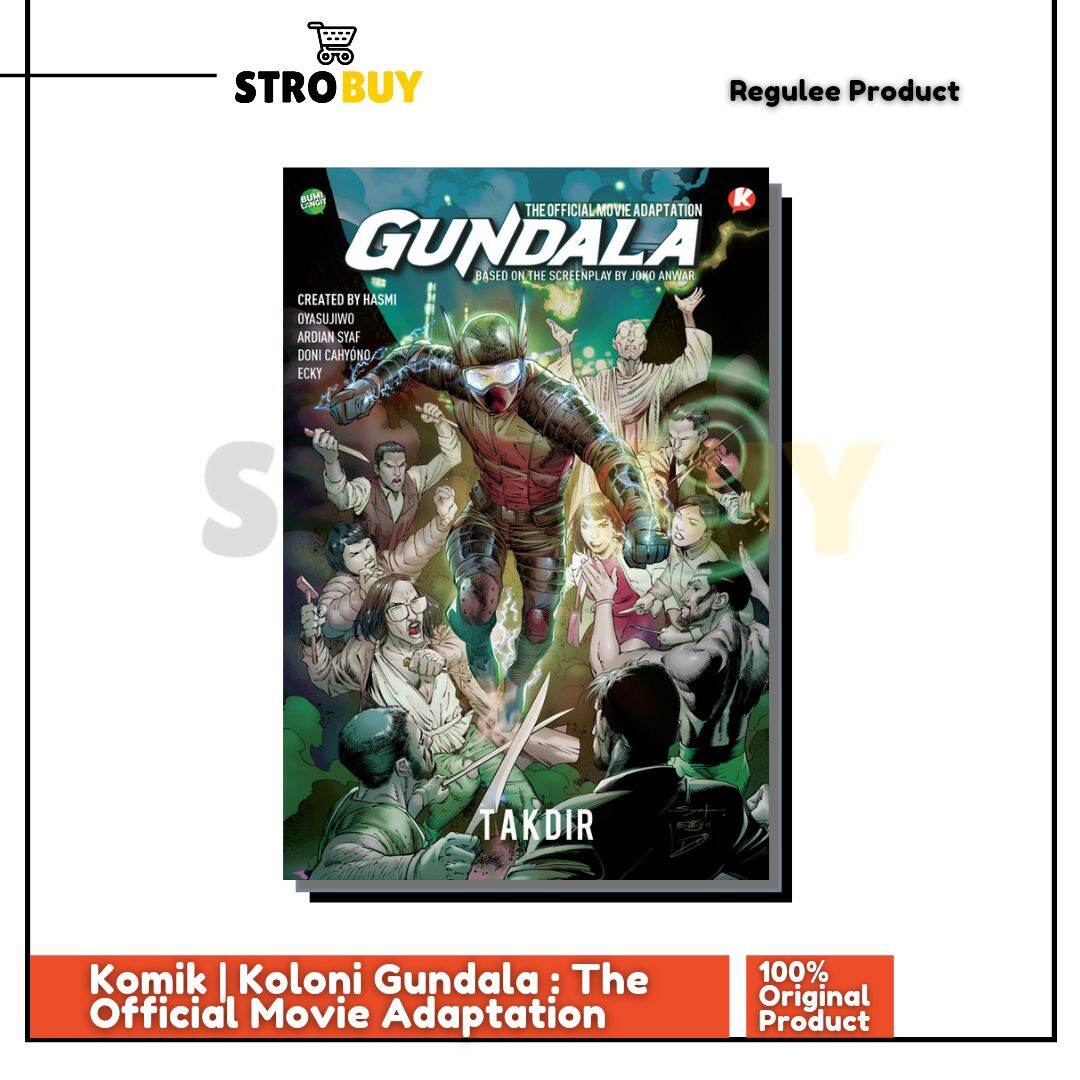 Komik Gundala The Official Movie Adaptation Lazada Indonesia