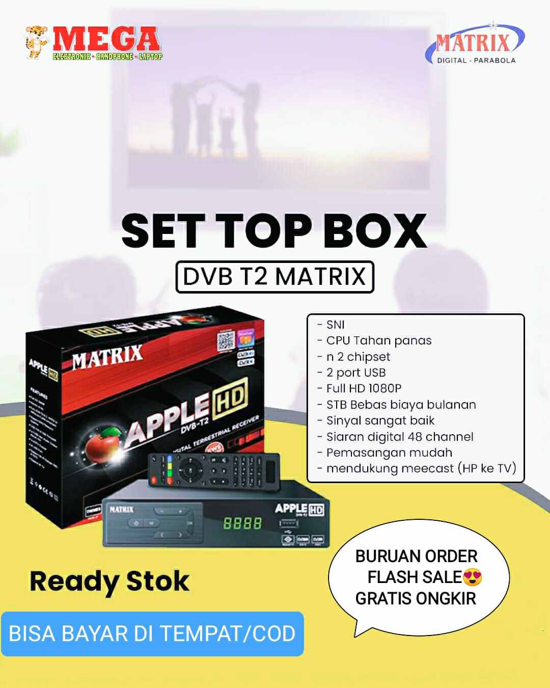 Set Top Box Murah Matrix Set top box apple Lazada Indonesia
