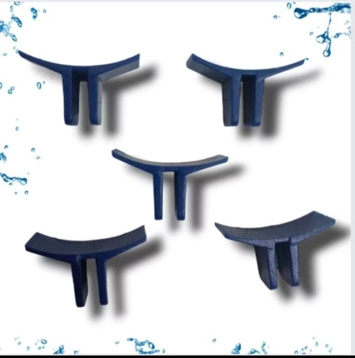 SEKAT KACA Plastik / PENJEPIT KACA Aquarium (per 20pcs )