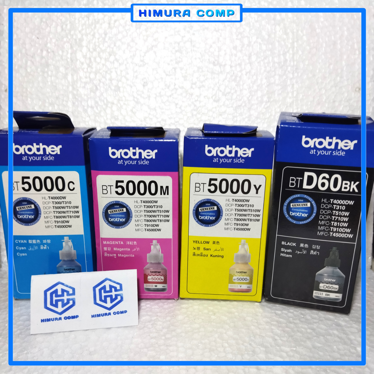 Tinta printer brother DCP - T310 , DCP -T510W , DCP-T710W , DCP-T810W