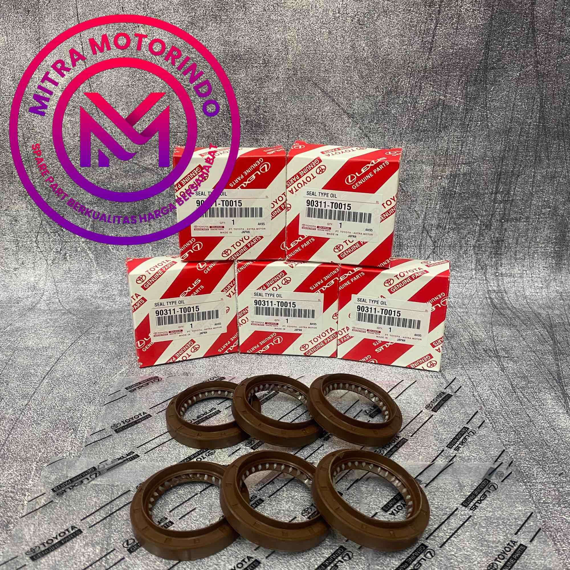Oil Seal Pinion/Seal Type T Oil Hilux Vigo/Fortuner (1pcs) 90311-T0015 Giá 40,000 Đồng*Miễn phí vận chuyển