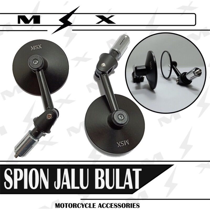 Spion Jalu Bulat Flexibel Lipat Kaca Cembung Universal Lazada Indonesia