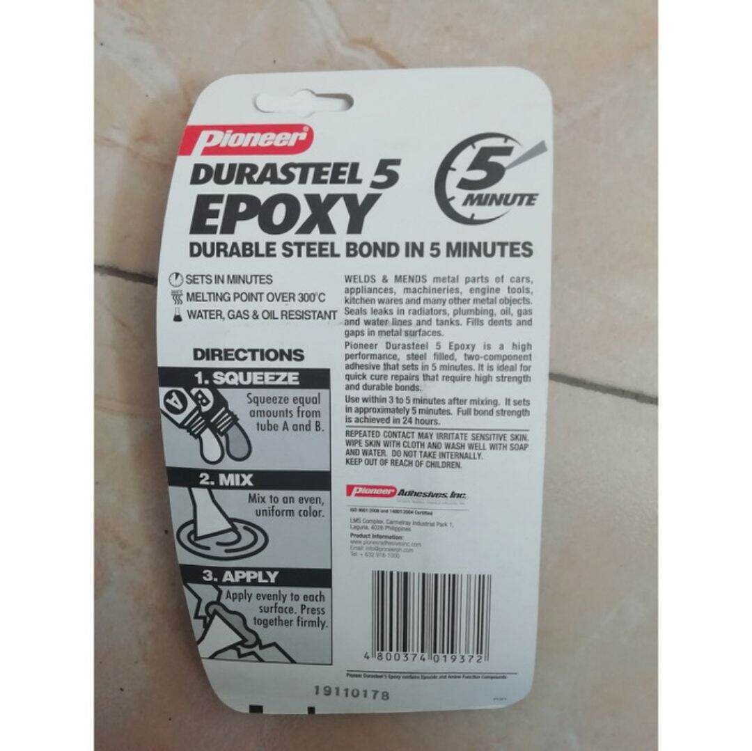 [[GRATIS ONGKIR]] Lem durasteel pioneer epoxy 35gr 15gr lem knalpot lem ...