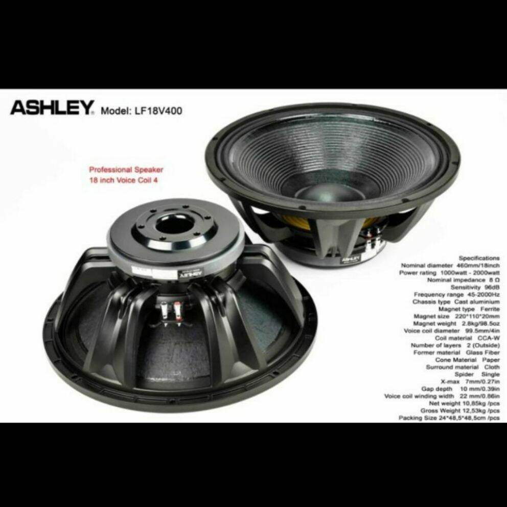 speaker ashley 18 in