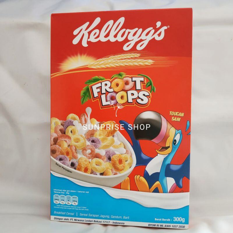 KELLOGGS FROOT LOOPS 300 GRAM | Lazada Indonesia