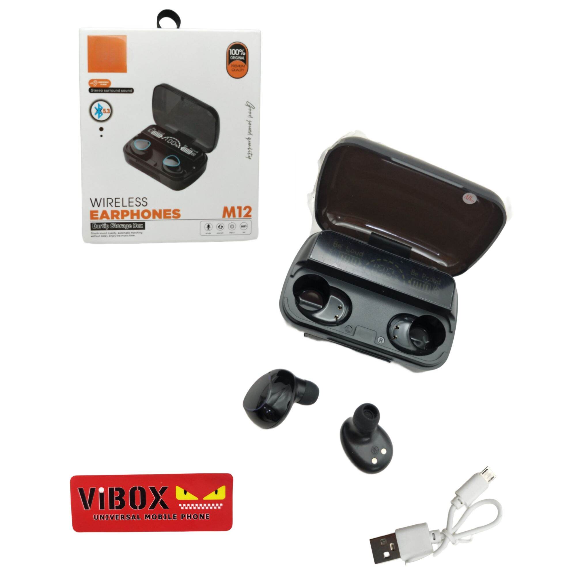 Tws M12 Jual Tws M12 Terbaru Indonesia Headset Bluetooth Tws