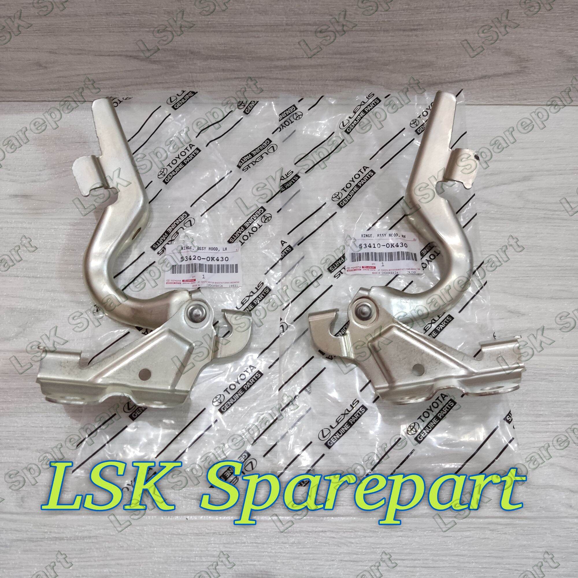 Engsel Kap Mesin Toyota Fortuner VRZ - Hilux Revo 2016 2017 2018 2019 2021 2022 Original Harga 250,000 rupiah*Gratis Ongkir