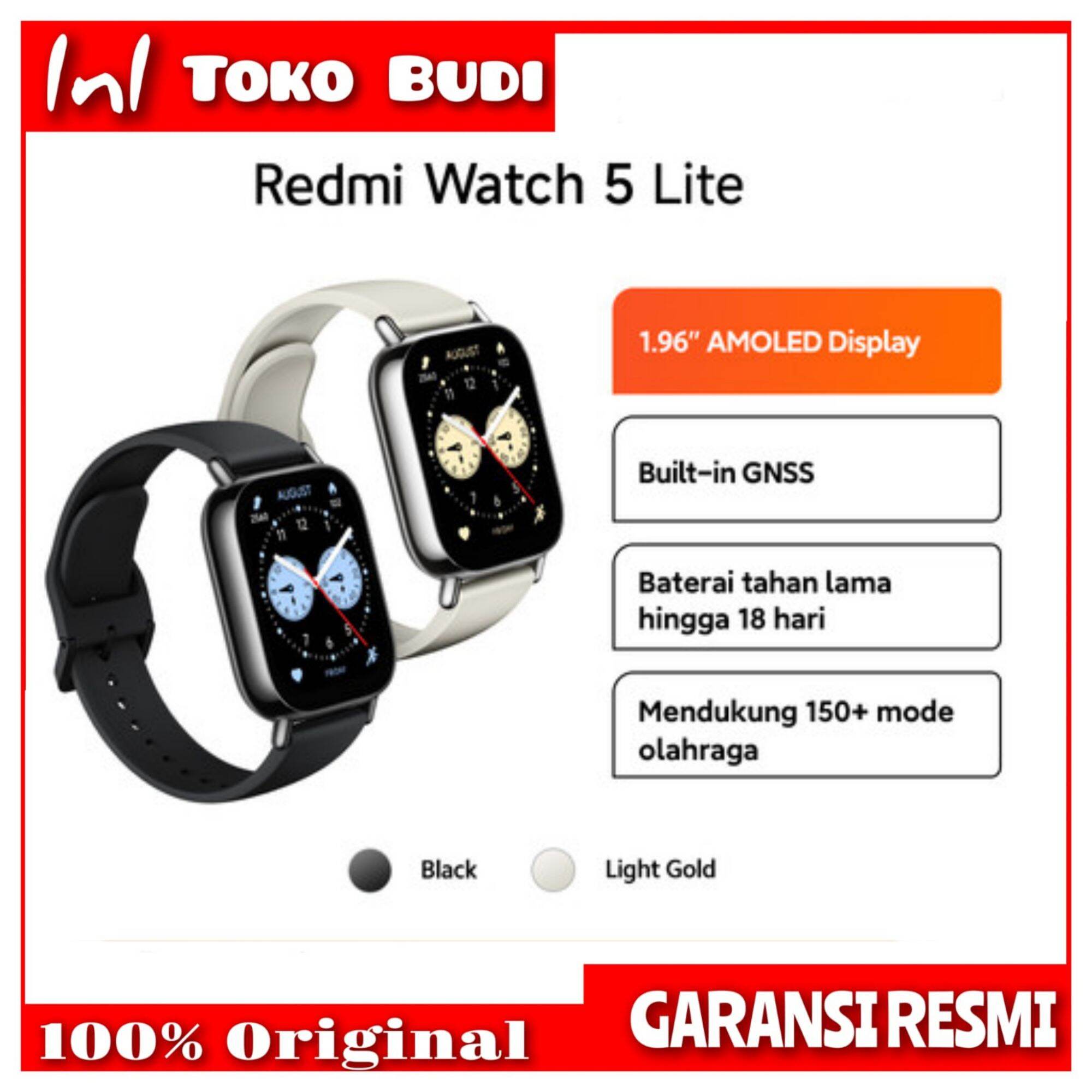 Xiaomi Redmi Watch 5 Lite Smartwatch Official Warranty Harga  649,000 Ringgit*Penghantaran Percuma